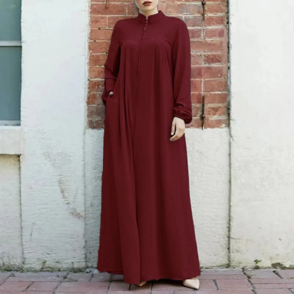 Relaxed Modern Flowing Modest Maxi Dress