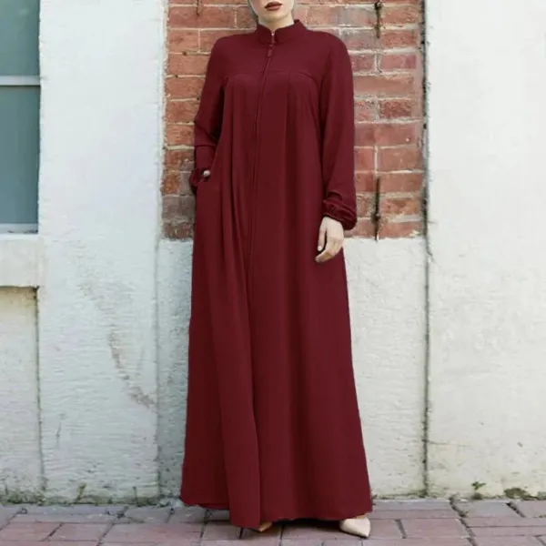 Relaxed Modern Flowing Modest Maxi Dress