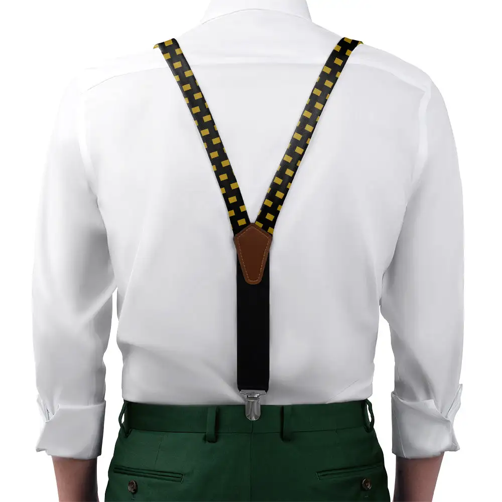 Patterned Pattern Motif Suspenders
