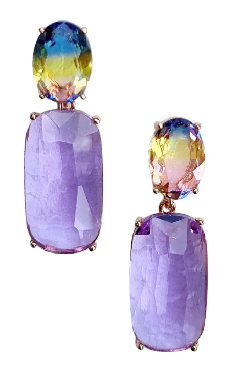 Gorgeous Gem Stud Earrings