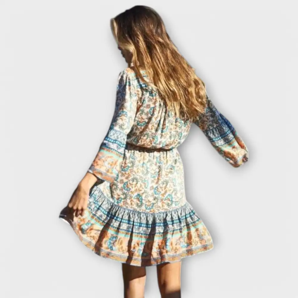 Floral Boho Relaxed Casual Dress