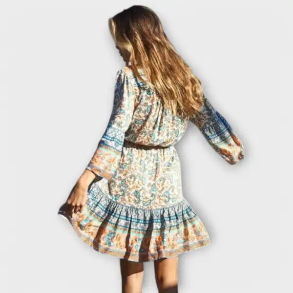 Floral Boho Relaxed Casual Dress