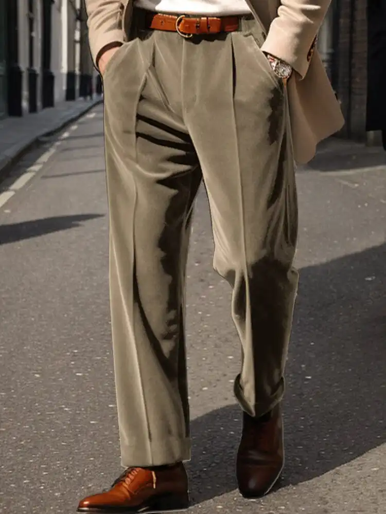 Luxe Comfy Velvet Suit Pants