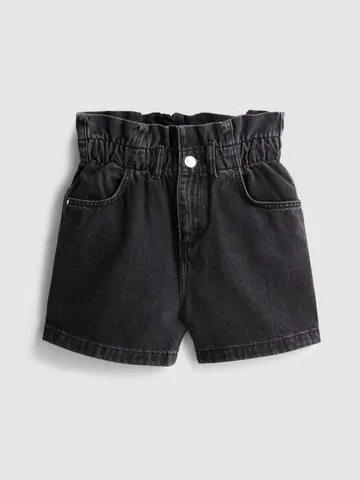 7-15yrs | Paperbag Denim Shorts