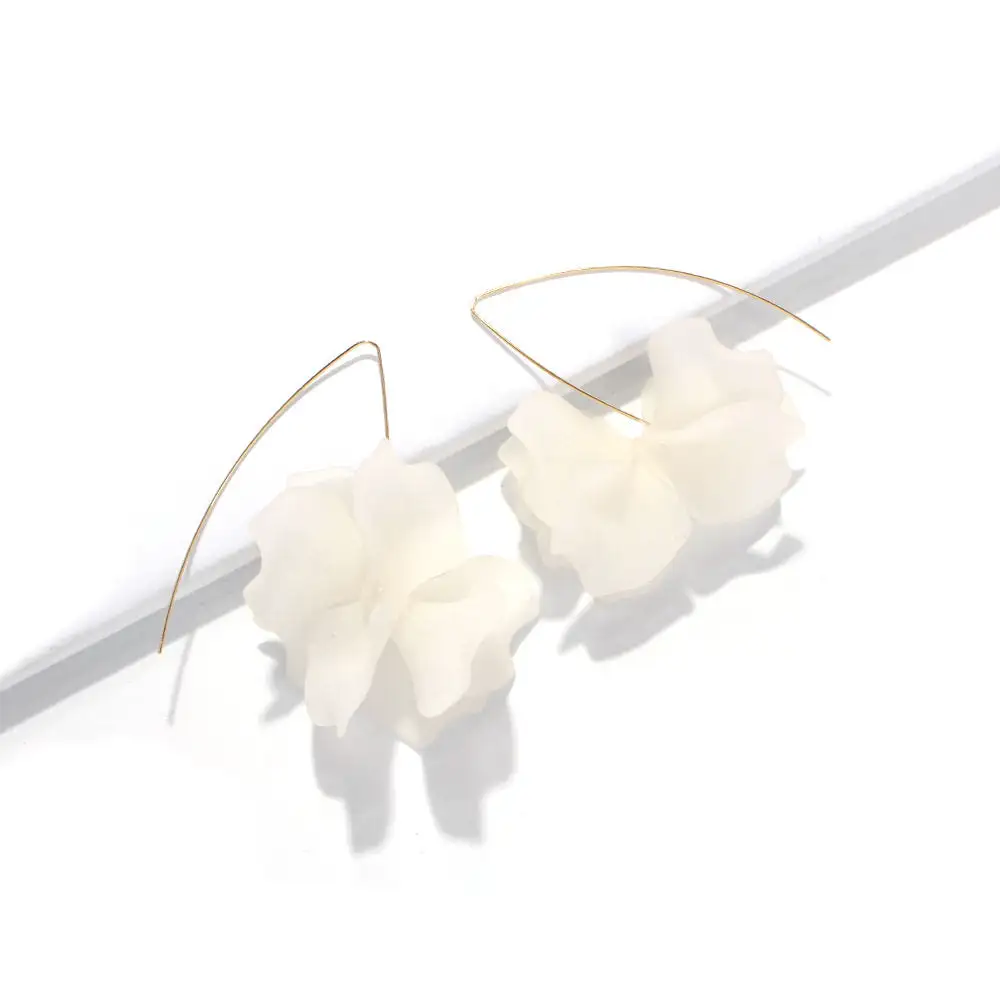Fine Detail Flower Earrings