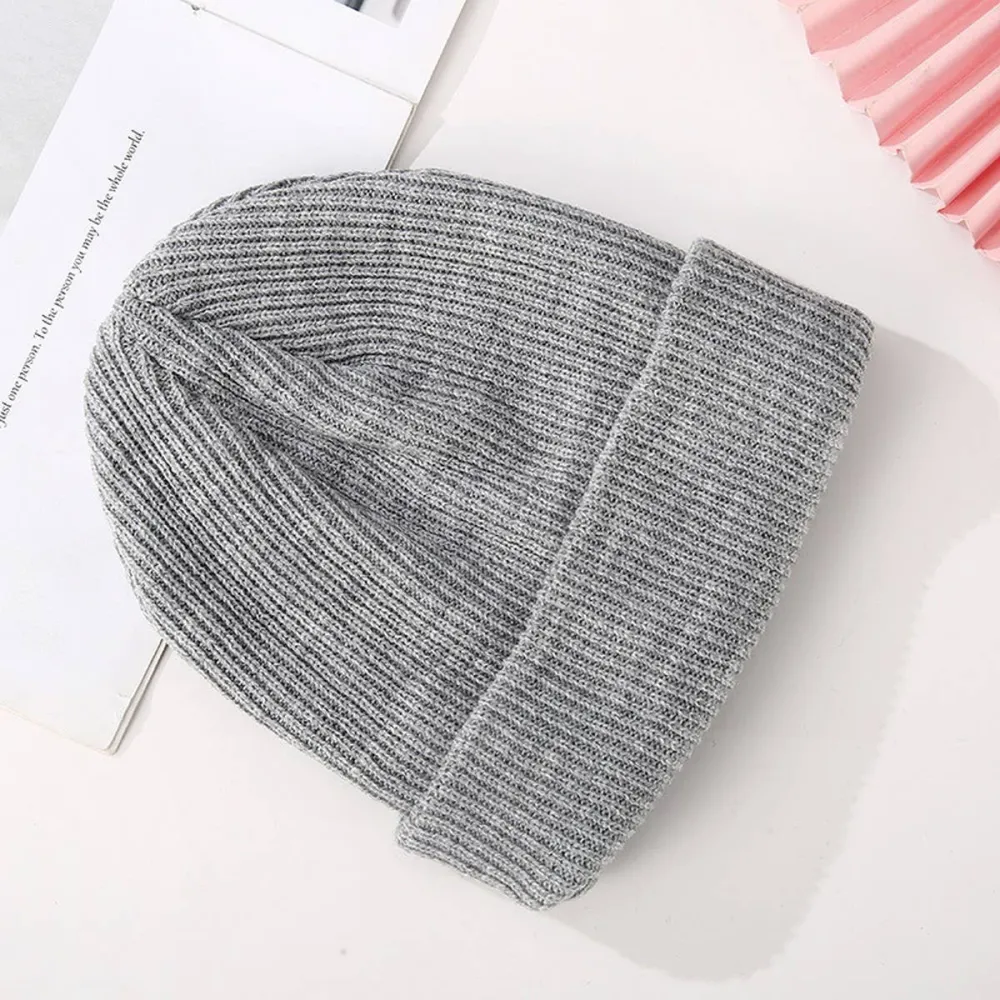 Faux Fur Knit Beanie