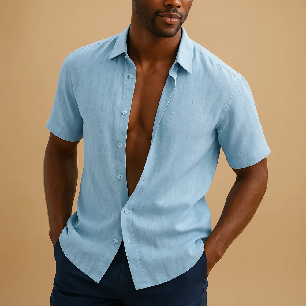 Refined Breathable Classic Long Sleeve Shirt