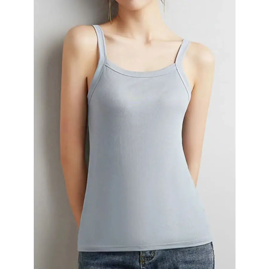Plus Size Scoop Neck Tank Top