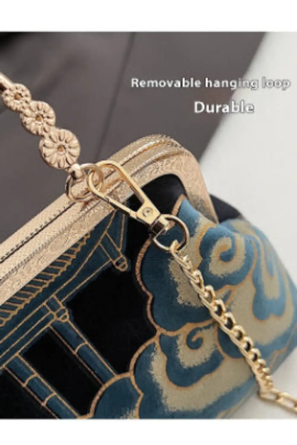Xiangyun-Colored Polyester Handbag Horizontal Square Daily