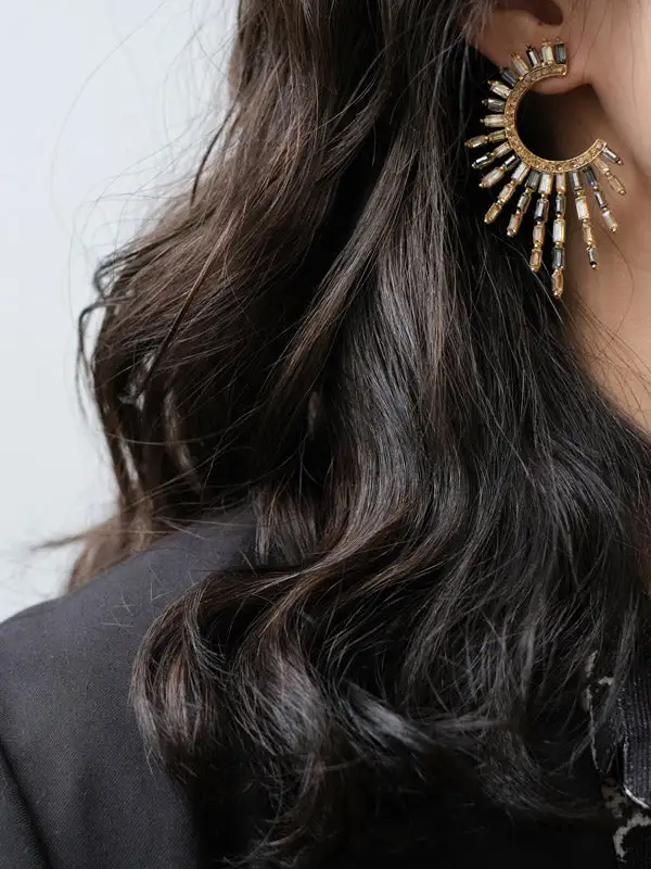 Graceful Bohemian Accent Earrings