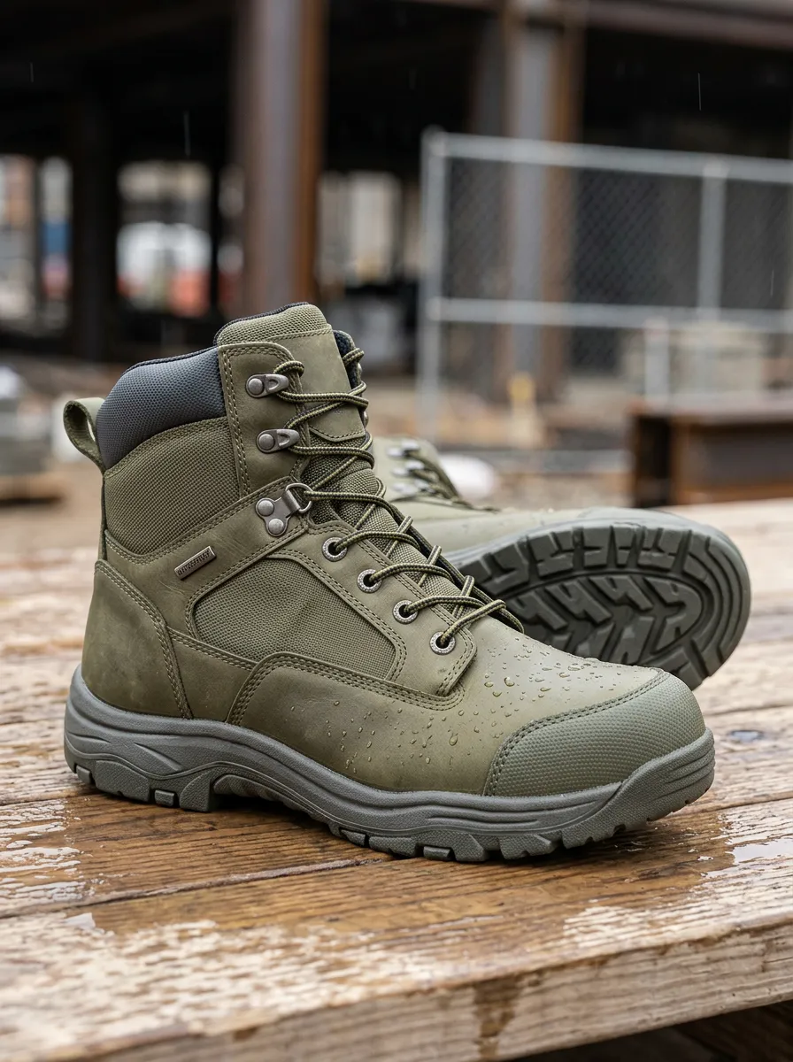 Versatile Tactical Classic Look Men' Waterproof Work Boots