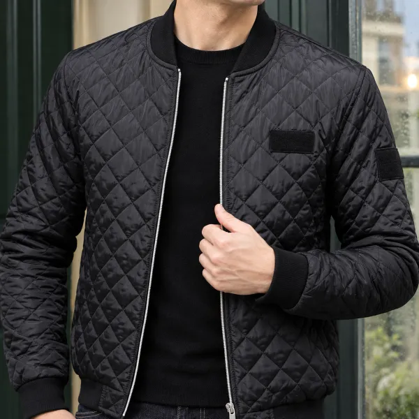 Quilted Cotton-Blend Jacket