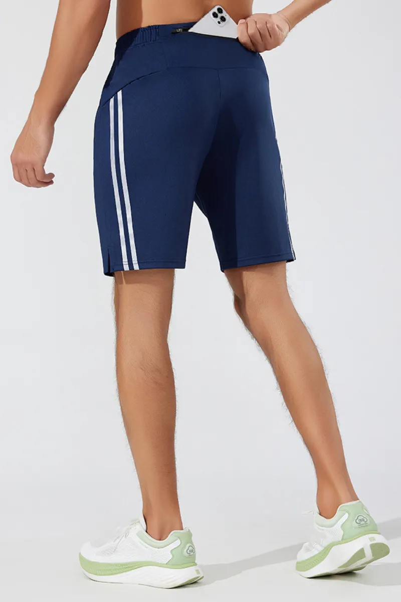 Performance Focus Quick Dry Breathable Drawstring Athletic Shorts