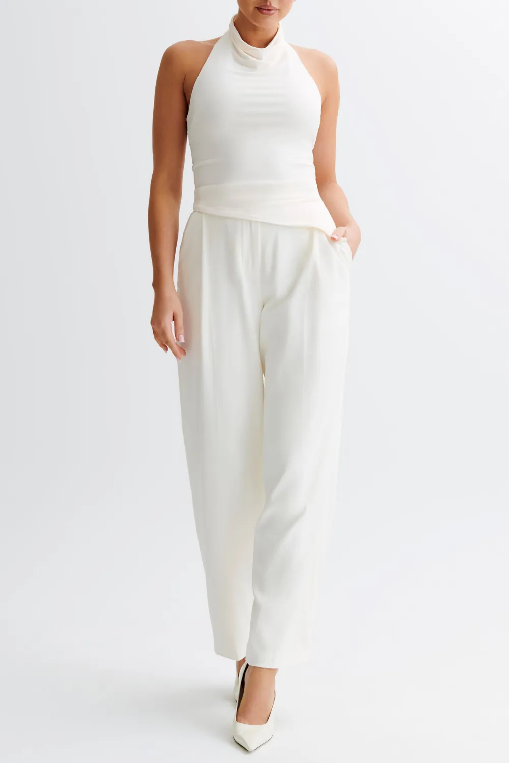 Slinky Halter Neck Top