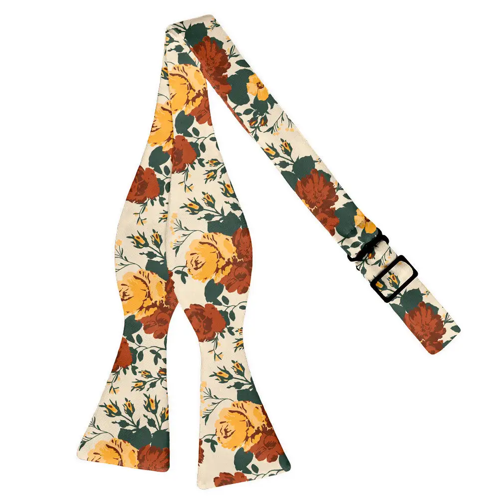 Statement Floral Bow Tie