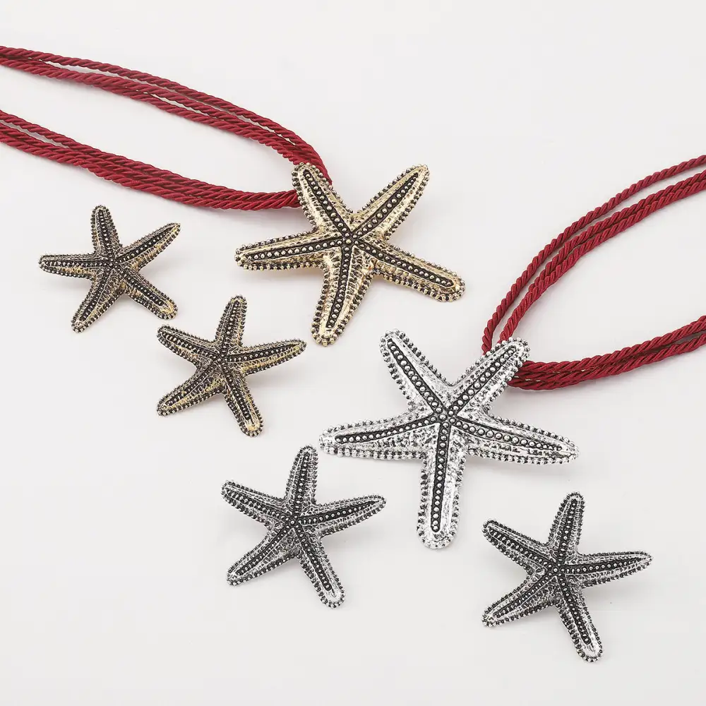 Retro Star Jewelry Set