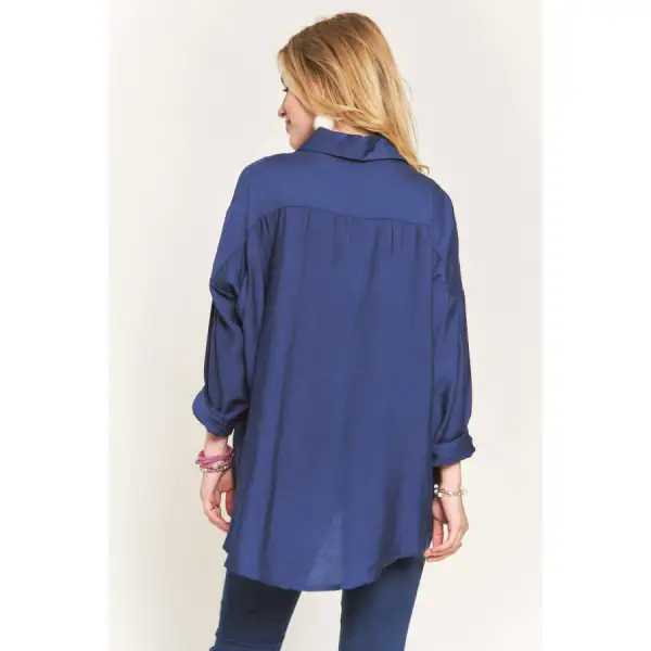 Adora Button Down Linen Shirt