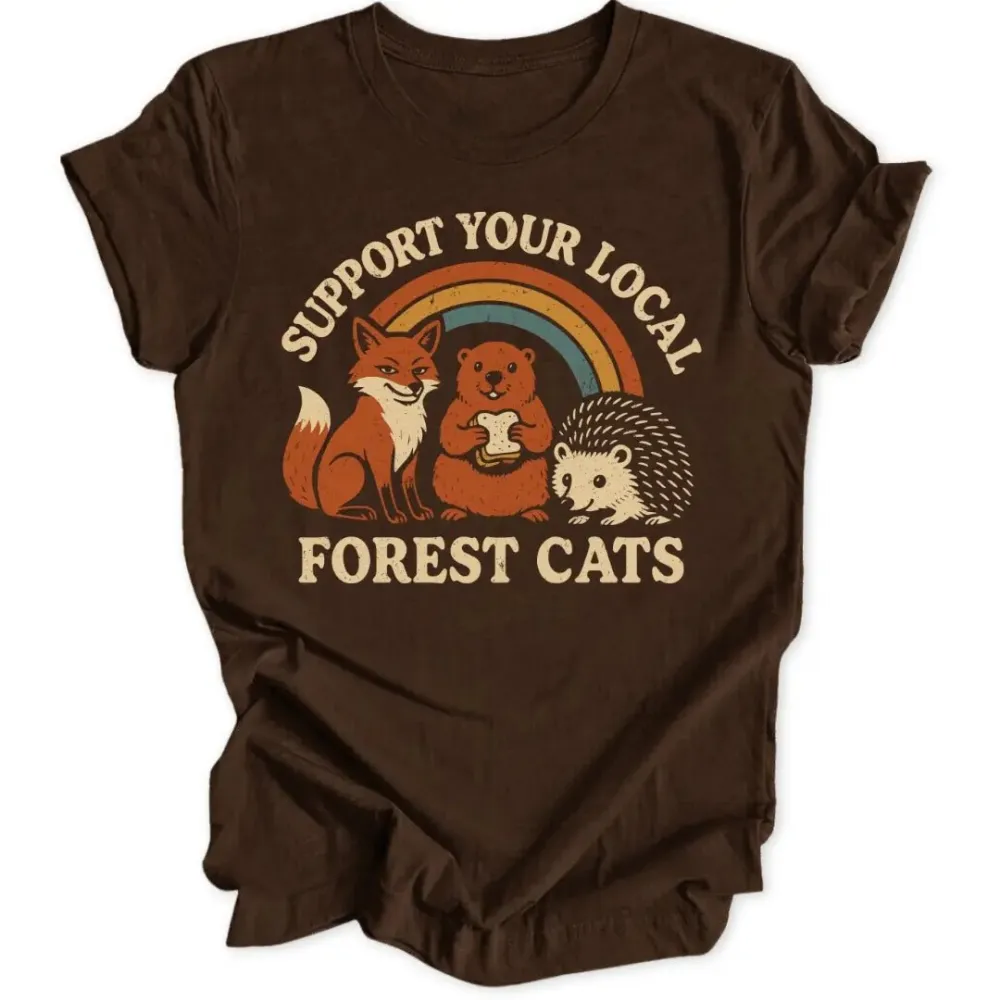 Forest Cats Unisex T-Shirt