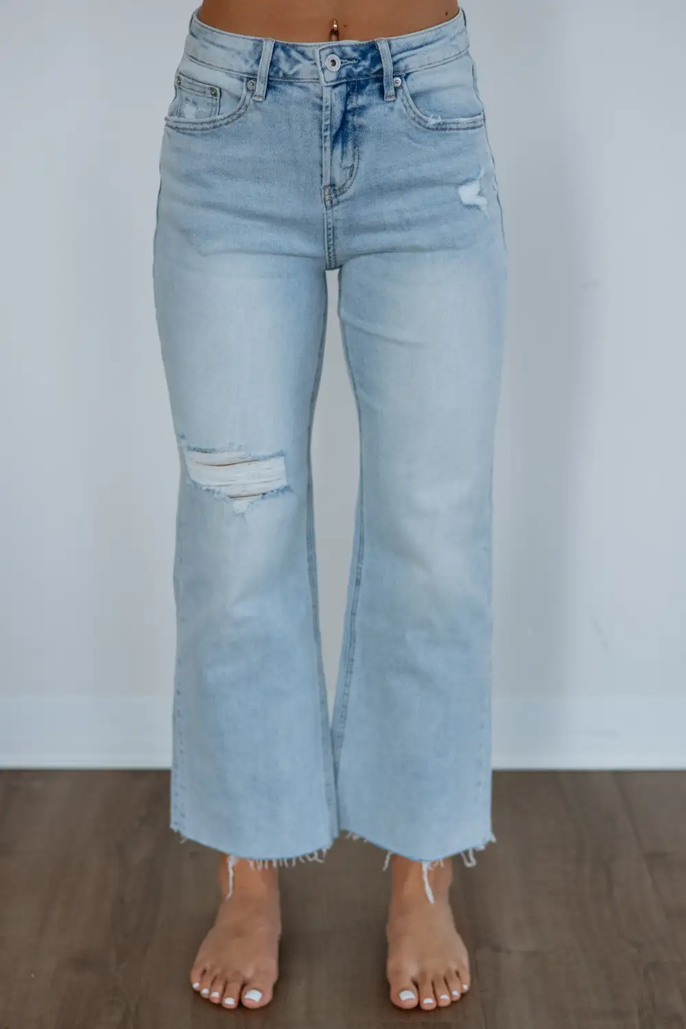 Women's Ultra High Rise Wide Leg Slim Fit Jeans