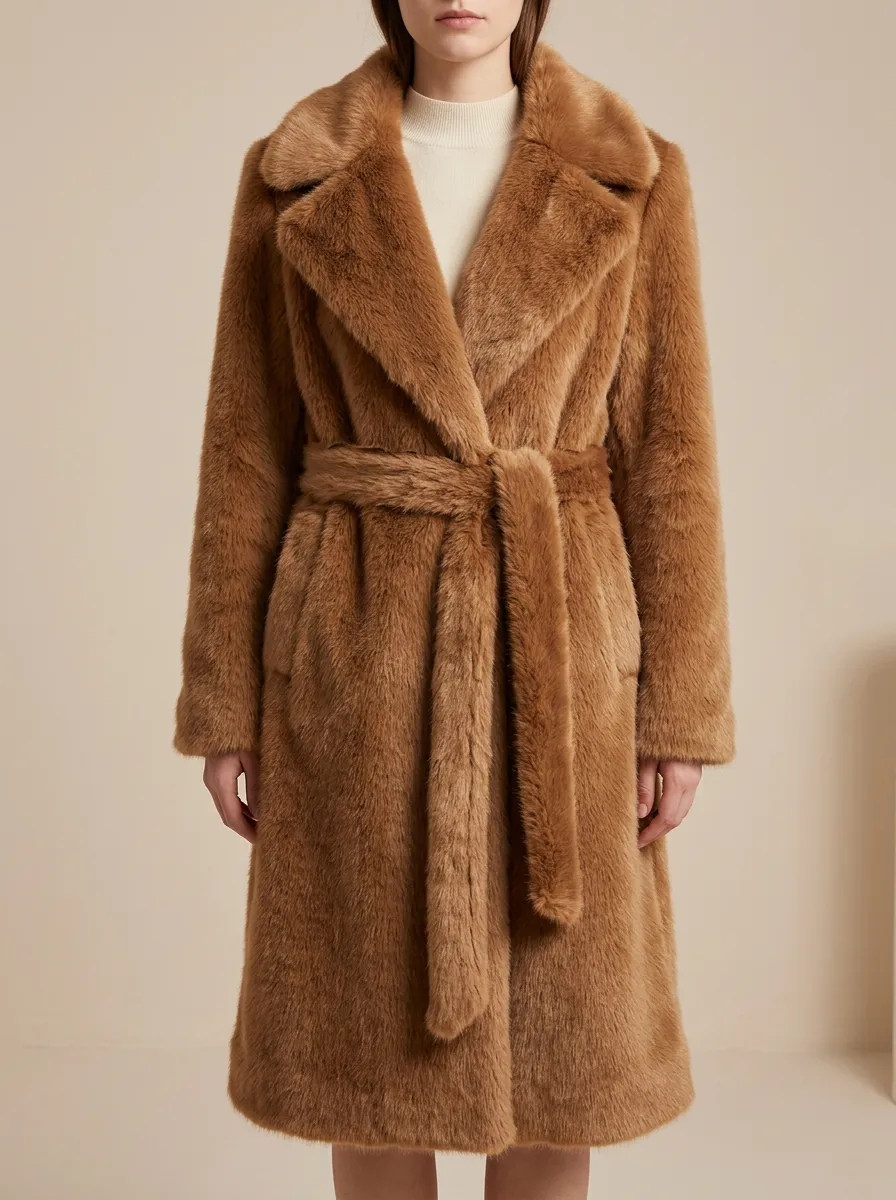 Faux Fur Coat