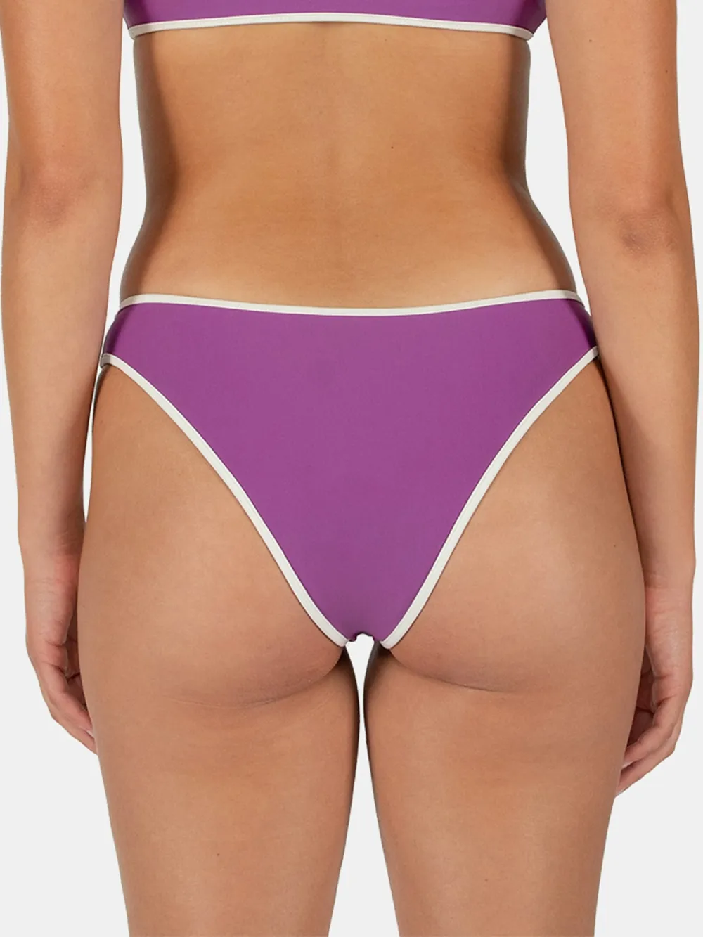 Color Blocking V-Shaped Bikini Bottoms