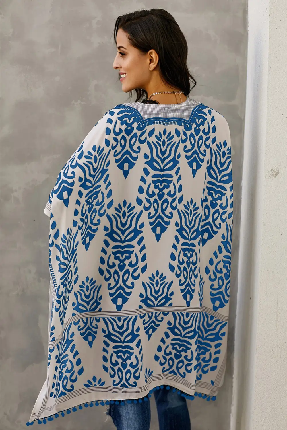 Swimwear Prowess Pom Pom Kimono