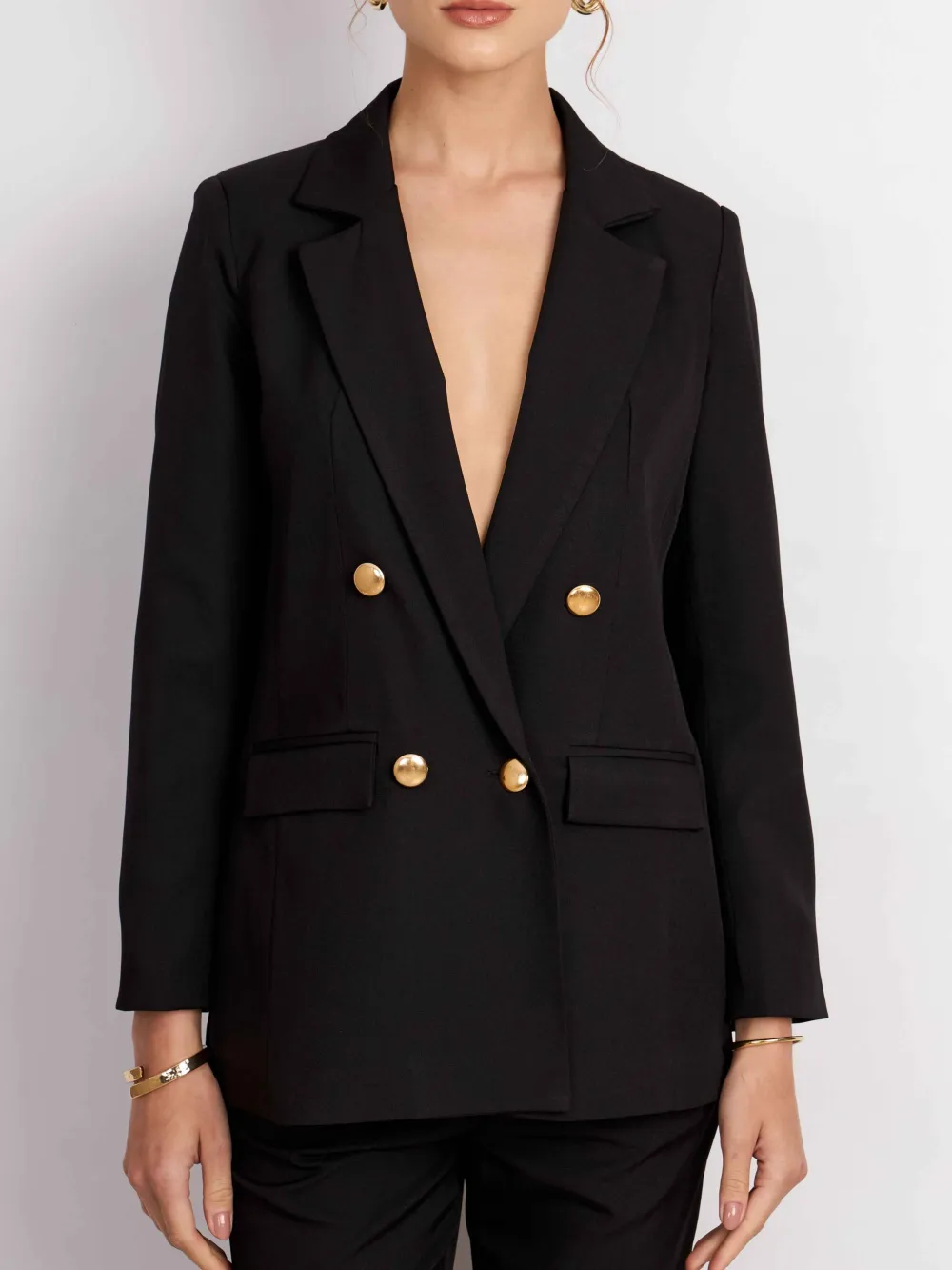 Everyday Layering Black Suit