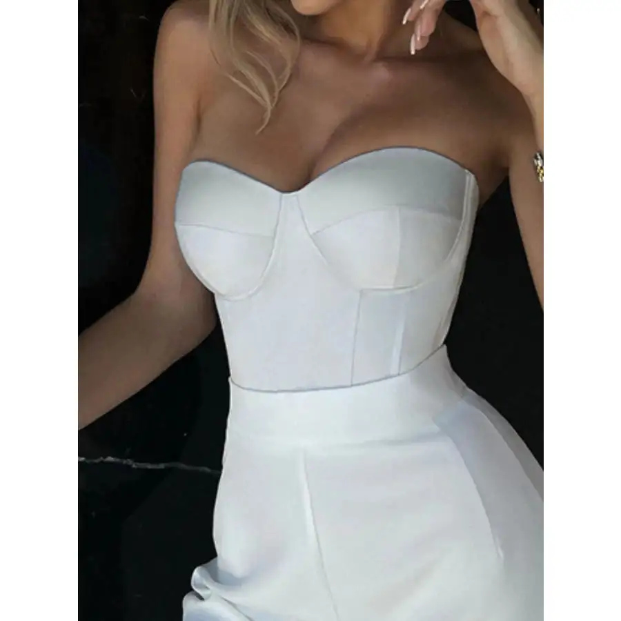 Sweetheart Neck Tube Top