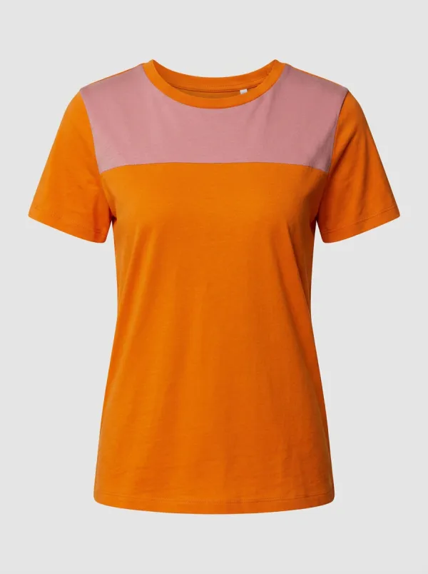 Women's Color-Block Crewneck T-Shirt