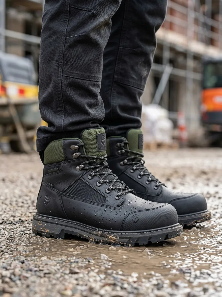 Practical Workwear Men's Waterproof Work Boots