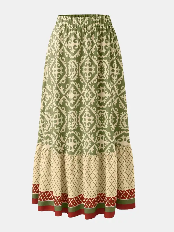 Sharp Geometric Elastic Skirt