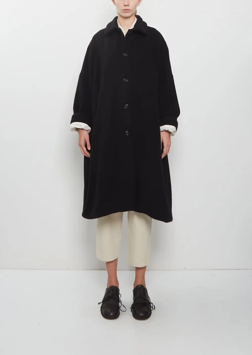 Women's Classic Cashmere Padded Oversized Coat