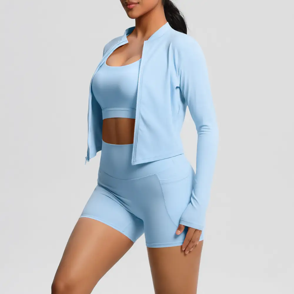 High-Waist Yoga Activewear Active Set