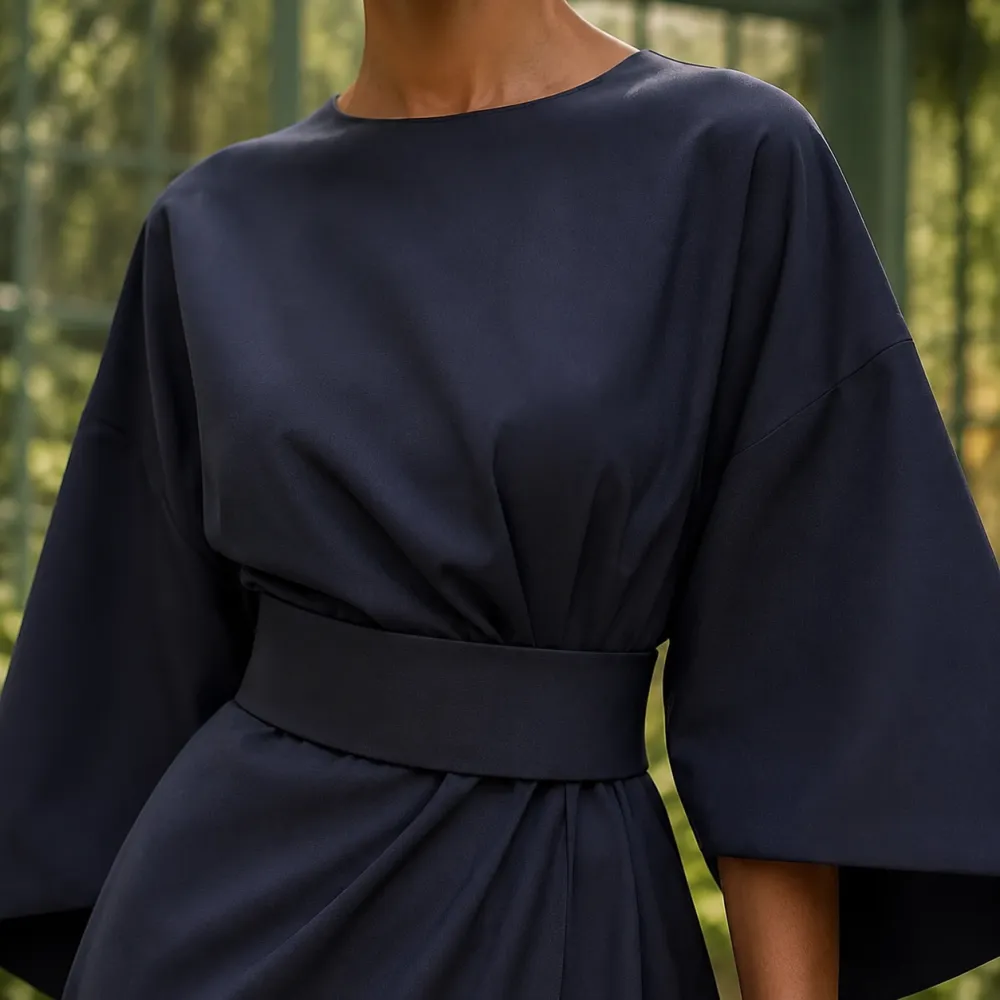 Graceful Refined Women's Midi Dress