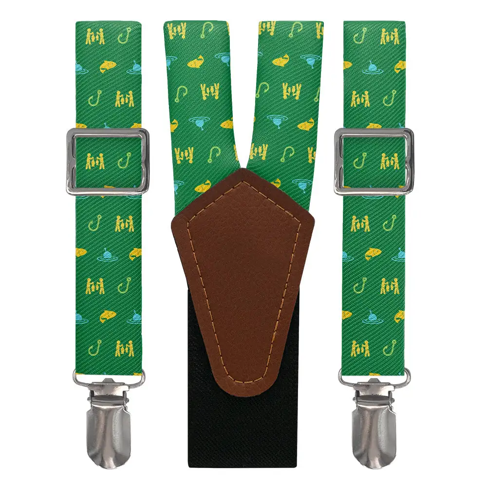 Fishing With Friends Theme Suspenders