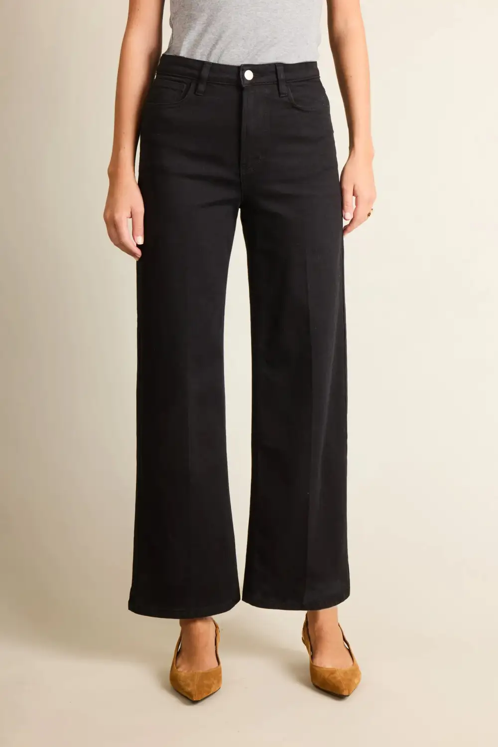 Women's Classic Slim Flare Wide Leg Jeans