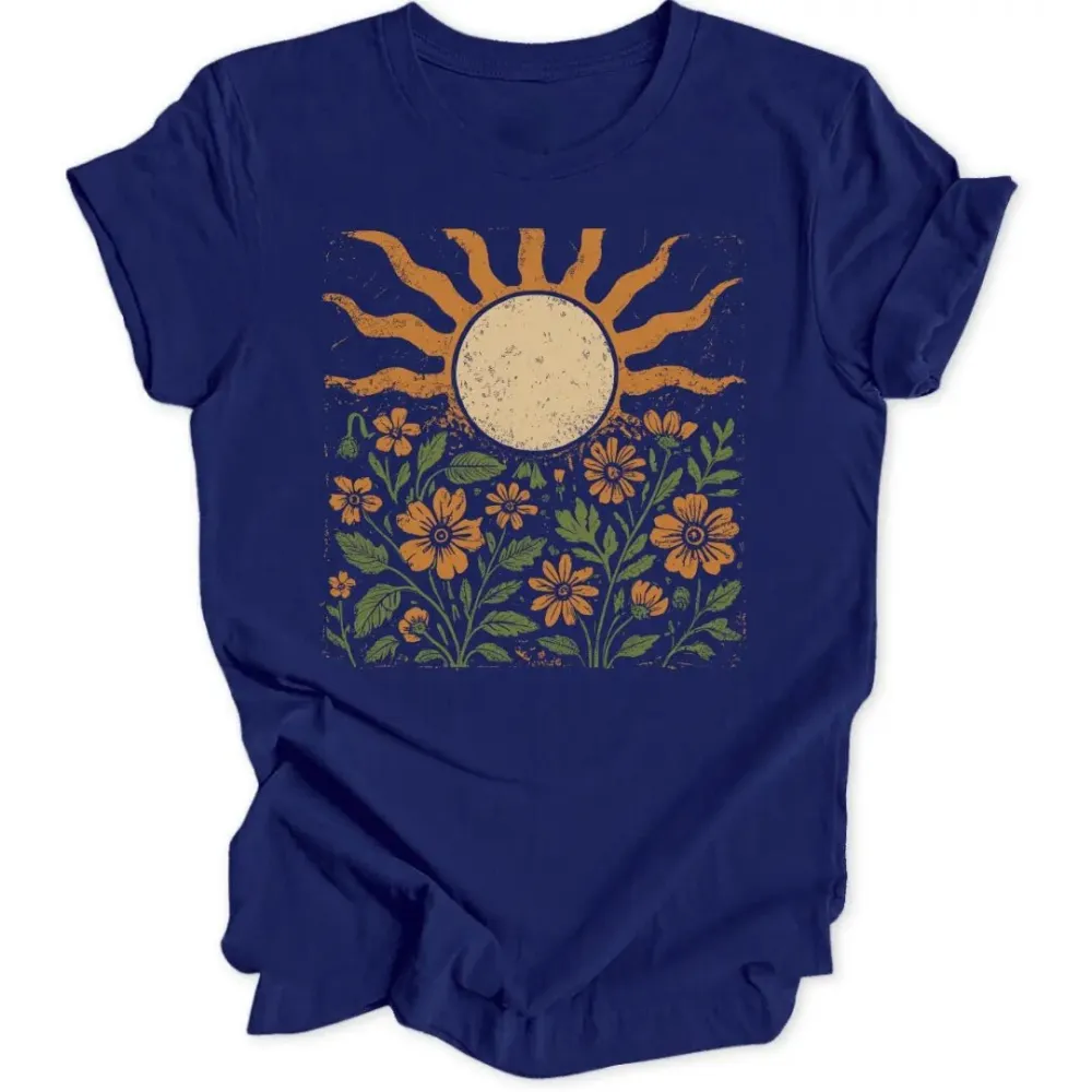 Grungy Sunset Unisex T-Shirt