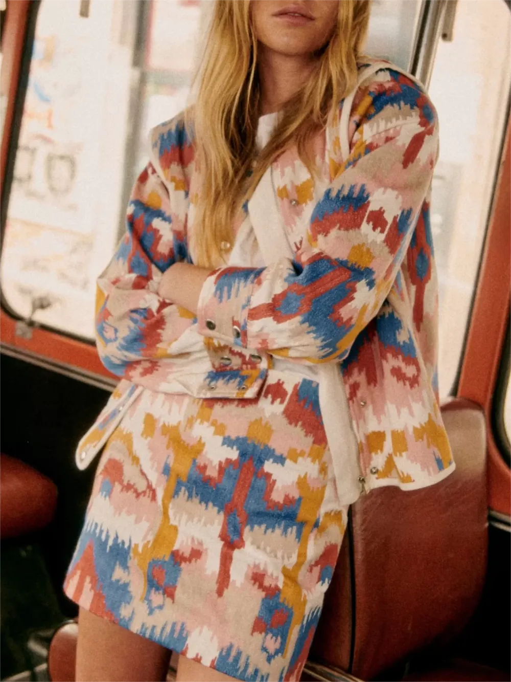 Cut-Outs At Shoulders Jacket