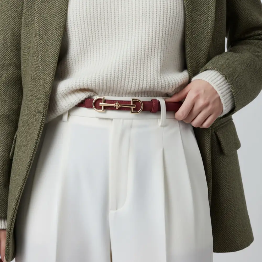 Easy Golden Buckle Belt