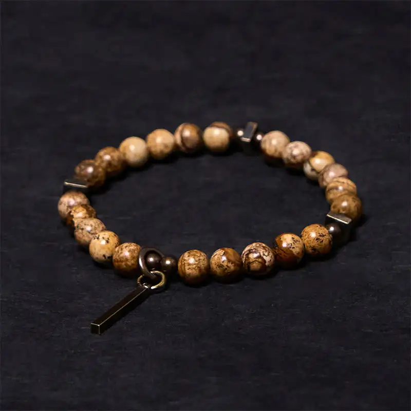 Distressed Design Copper Bracelet