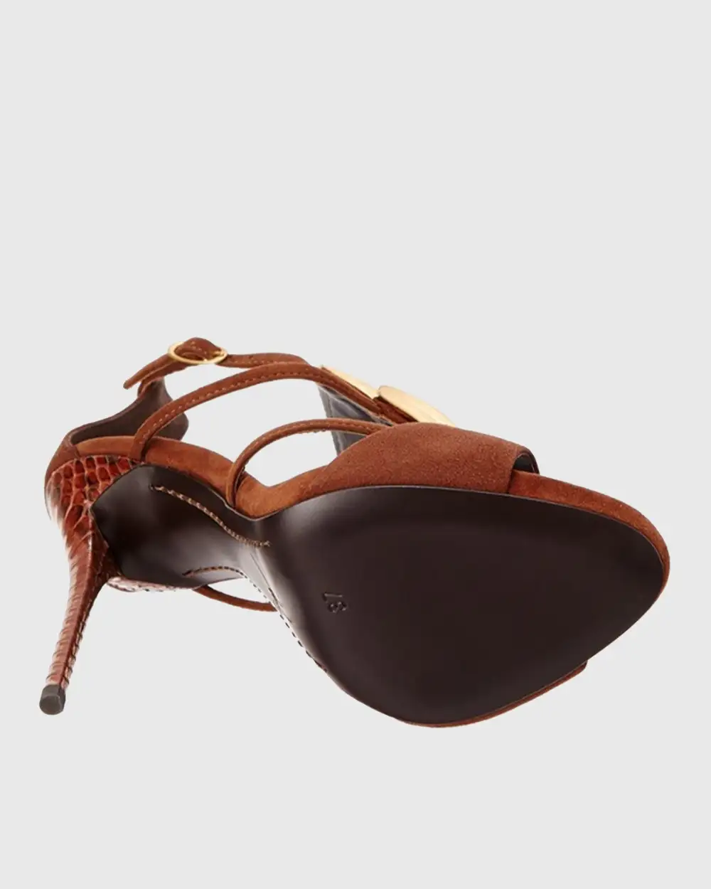 Velvet Seashell Heels