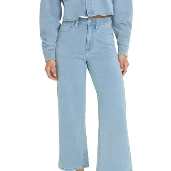 Classic Flare Cropped High-Rise Women's Jeans