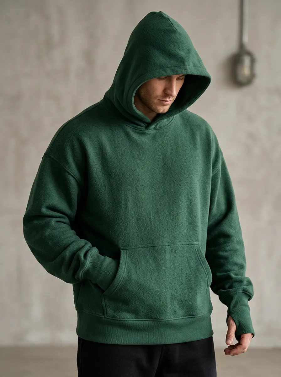 Men's Comfort Fit Printed Hoodie