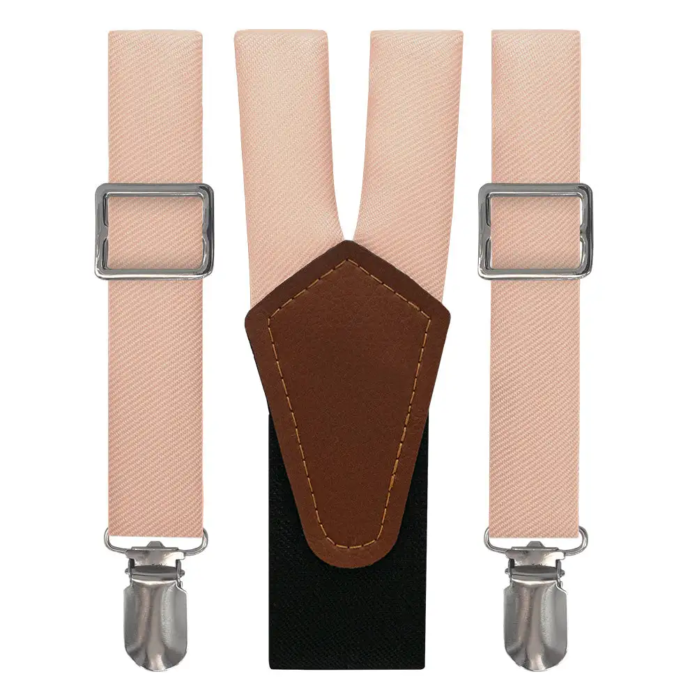 Bold Timeless Solid Tone Suspenders