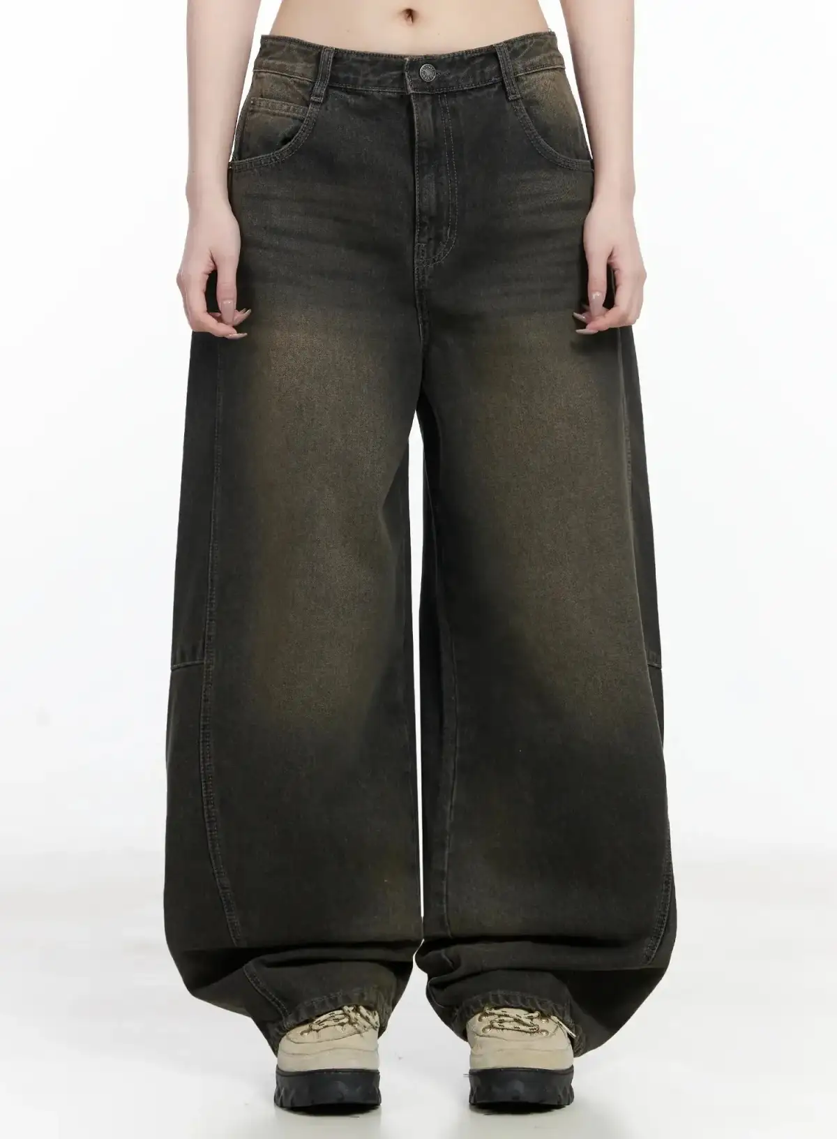 Streetwear Vintage Wide Leg Jeans