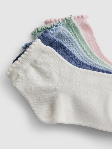 5pk Cotton Rich Textured Quarter Socks detail 1