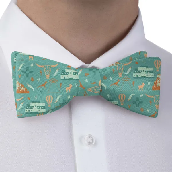 Mexicans Recognize Heritage Motif Bow Tie