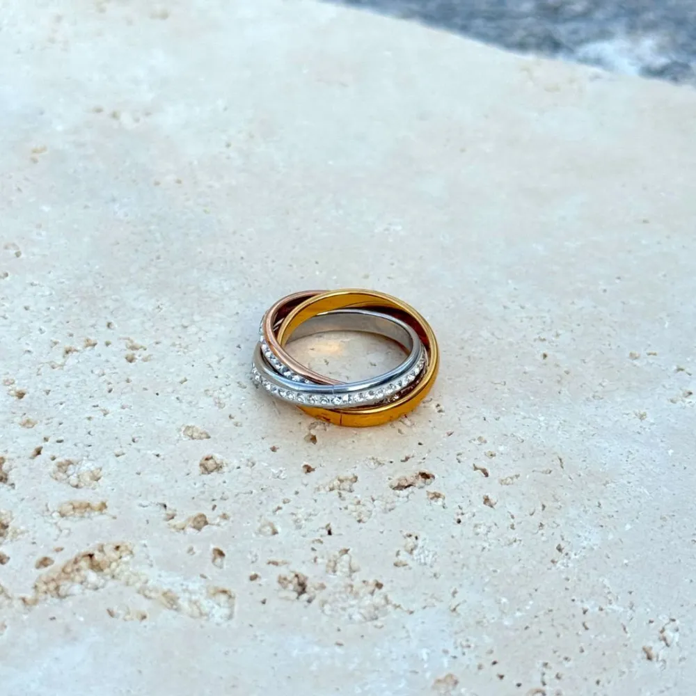 Classic Crystal Eternity Fashion Ring