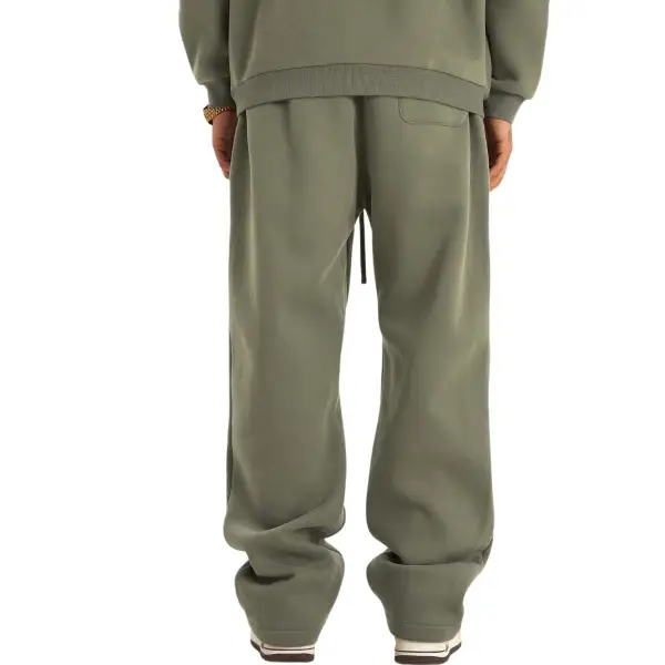 Baggy Fit Plush Lined Men's Sweatpants
