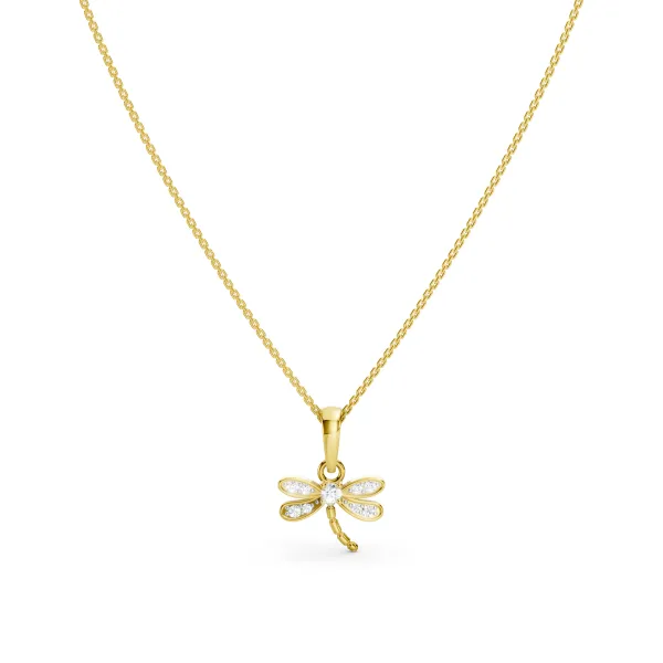 Dainty Dragonfly Necklace